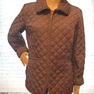Tommy Hilfiger Brown Quilted Jacket